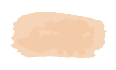 Simple abstract vector illustration. Beige spot, background.