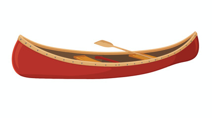 Canoe icon in color icon isolated on white background