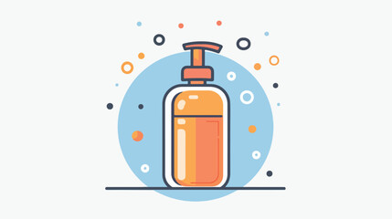 Best liquid soap line icon for business for your website