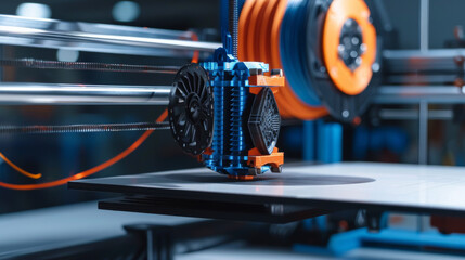 3D printing technology enables rapid prototyping and customized manufacturing, revolutionizing traditional production processes
