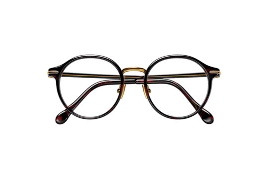 Nerd Glasses on transparent background.