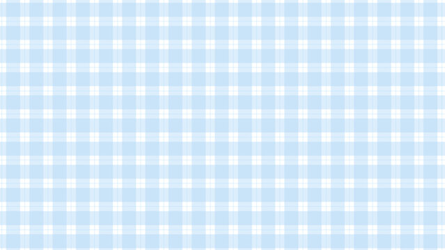 White and blue plaid pattern classic background