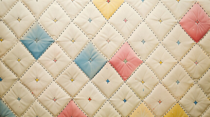 Argyle pattern Wallpaper - Patchwork Embroidery Pattern