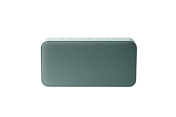 Bluetooth Speaker on White Background. On a White or Clear Surface PNG Transparent Background.