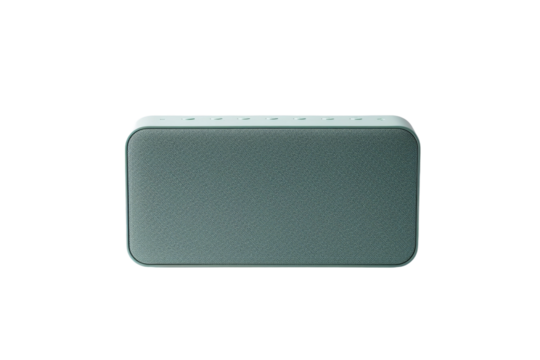 Bluetooth Speaker on White Background. On a White or Clear Surface PNG Transparent Background.