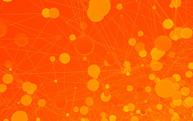 Gradient Amazon Orange Abstract Creative Background Design