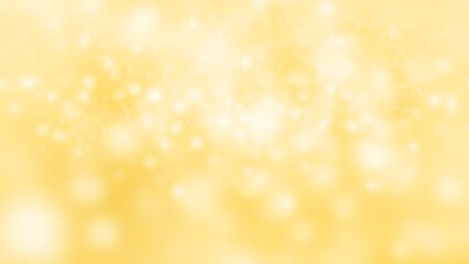 Snow Bokeh Background Yellow Colorless