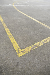 Lines on basketball court - 780338622