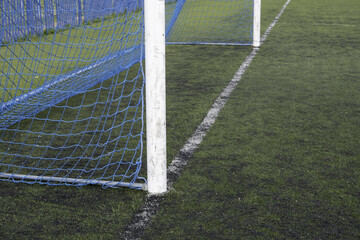 Goal on soccer field - 780338637
