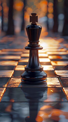 Eclipsed Chessboard Shadows Cast Over Strategic Mind Games and Cunning Intrigue