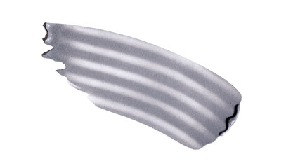 creamy texture of skincare cosmetics scrub mask peeling on transparent background