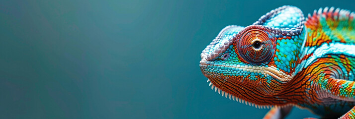 a Chameleon beautiful animal photography like living creature - obrazy, fototapety, plakaty