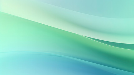 Naklejka premium Digital blue green white gradient curve abstract graphic poster web page PPT background