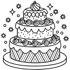 Delightful Designs Exploring Fun Cake Vectors for Your Creative Projects