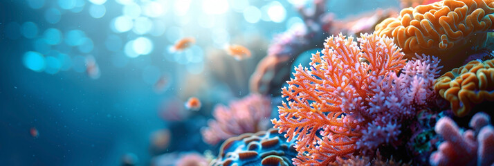 a Coral beautiful animal photography like living creature - obrazy, fototapety, plakaty