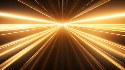 Digital golden light glowing straight line abstract graphic poster web page PPT background