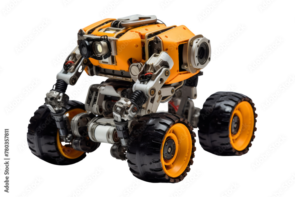 Aufkleber robot to help the disabled.isolated on transparent background.