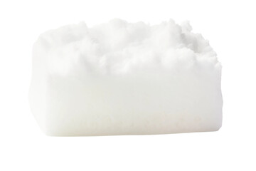 White Soap Bar on White Background. On a White or Clear Surface PNG Transparent Background. - obrazy, fototapety, plakaty