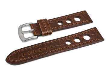 Leather watch strap - 780362046
