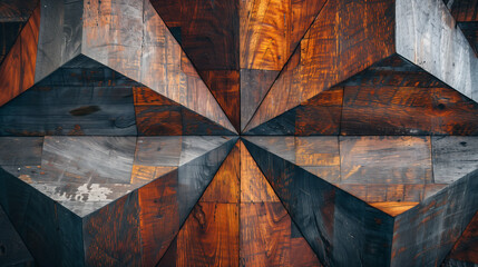 photo of a lux wooden pattern in a wabi sabi surrounding