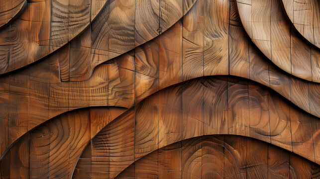 photo of a lux wooden pattern in a wabi sabi surrounding