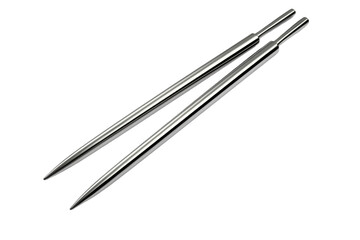 Pair of Needles Stack. On a White or Clear Surface PNG Transparent Background.
