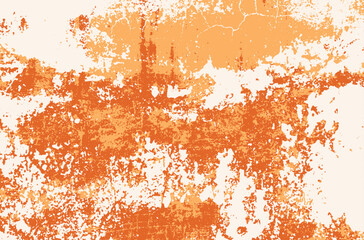 Orange grunge texture. Distressed orange yellow grunge texture as abstract background. - 780370021