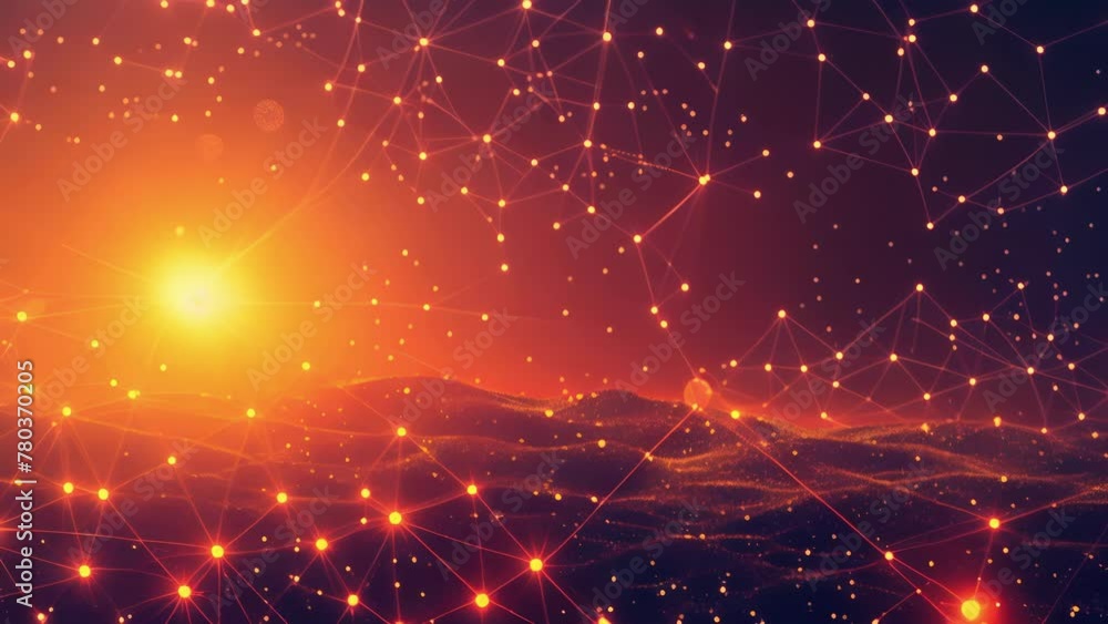 Poster a graph displays the efficient conversion of solar energy into power thanks to nanoscale materials a