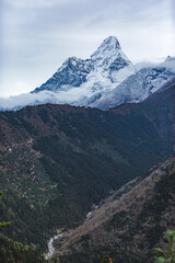Ama Dablam mountain. Nepal, Sagarmatha National Park - 780370483