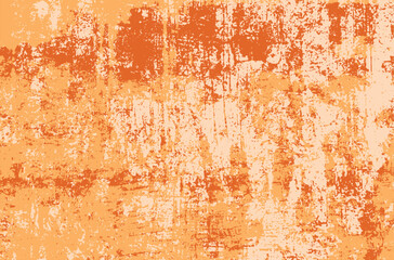 Orange grunge texture. Distressed orange yellow grunge texture as abstract background.