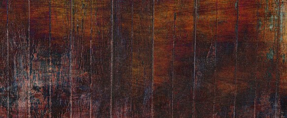 Dark wood background, old black wood texture for backgroun - 780373858