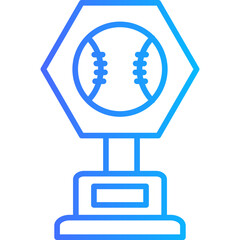 Baseball Trophy Icon