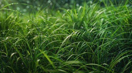 Obraz premium Grass a weed that grows almost everywhere.