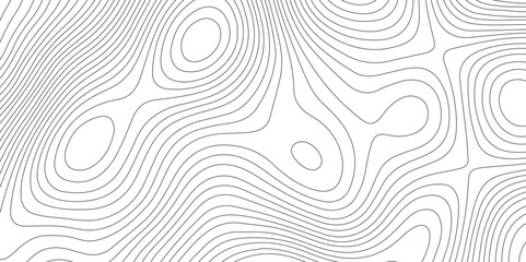 Fototapeta na wymiar Topographic map curves geographic line map pattern .panorama view black color wave curve lines .geographic mountain relief abstract grid .the concept map of a conditional geography map background .