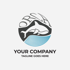 Killer Whale Vector Logo