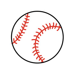 Baseball Icon Vector 