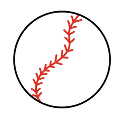 Baseball Icon Vector 