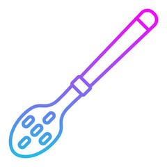 Slotted spoon Icon