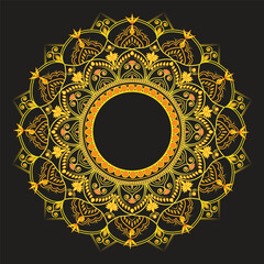 This is simple and vector Mandala Background and this background is editable. 