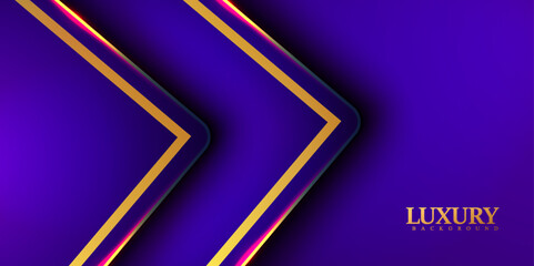 Luxury purple color banner background