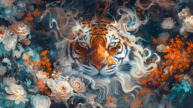 Tiger of the Ethereal Forest