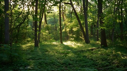 Obraz premium Forest and jungle