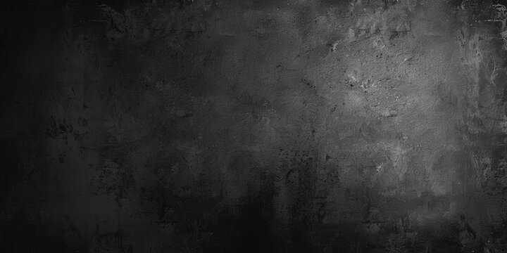 Black grunge texture abstract background. dark black wall texture, vintage wall, banner, Copy space.