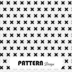 Seamless beautiful pattern design template