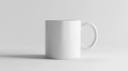 Obraz premium Coffee mug mockup isolated on white background