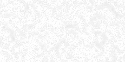Seamless pattern with lines Topographic map. Geographic mountain relief. Abstract lines background. Contour maps. Vector illustration, Topo contour map on white background, Topographic contour lines