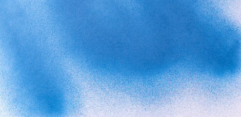 スプレー塗料で塗られた青色の背景	