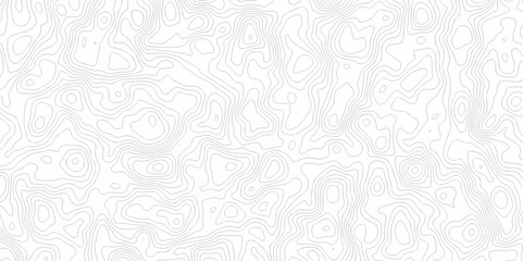 Topographic map. Geographic mountain relief. Abstract lines background. Contour maps. Vector illustration, Topo contour map on white background, Topographic contour lines vector map seamless pattern