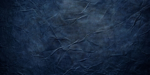 Fototapeta premium dark blue textured wall background, blue texture, banner, blue concrete wall, blue vintage