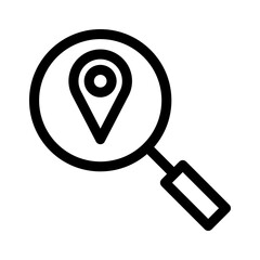 search icon or logo isolated sign symbol vector illustration - high quality black style vector icons
